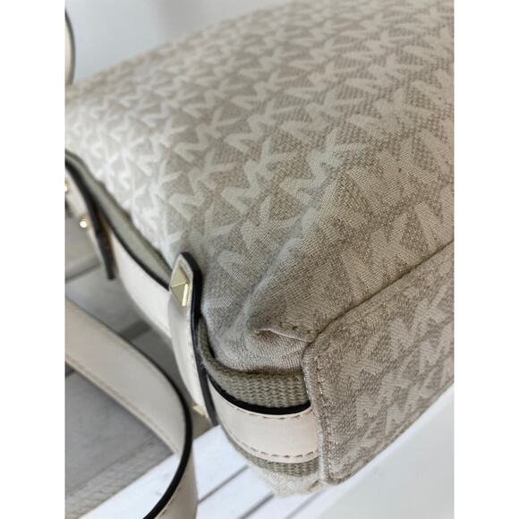 MICHAEL KORS N S GRIFFIN MESSENGER JACQUARD CROSSBODY - Picture 8 of 13